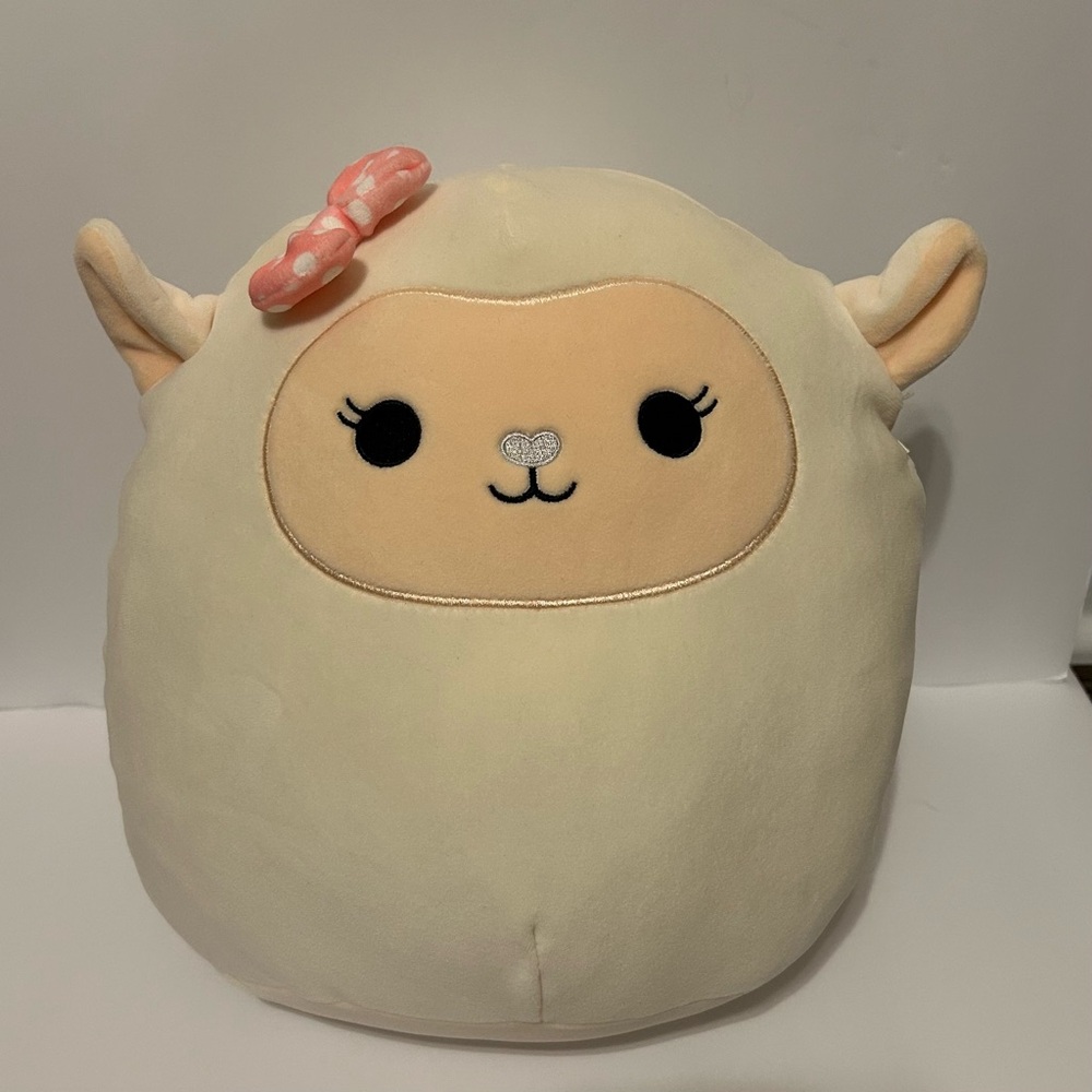 Squishmallow KellyToy Lily Easter Lamb 11 in